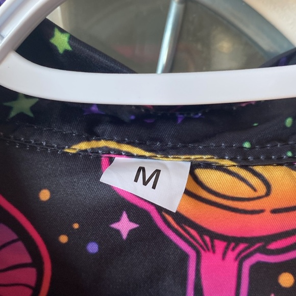 Womens Shirts Oversized Tops Dressy Casual Button Down Long Sleeve Loose Blouse - Picture 6 of 9